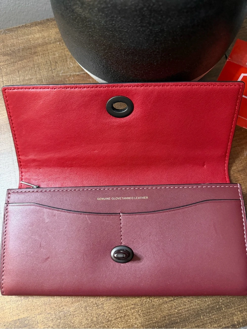 Coach Envelope Turnlock Wallet